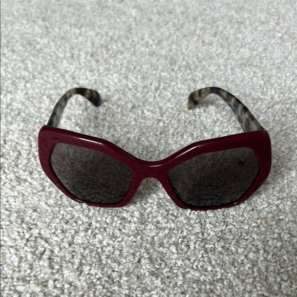 Prada Women\'s Burgundy Sunglasses main image 5